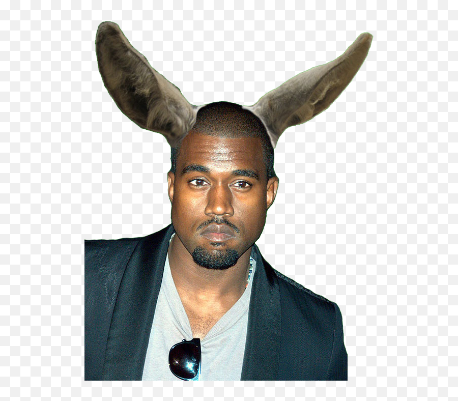 West Dubbed A Jackass By Obama - Kanye West Transparent Resting Bitch Face For Men Png,Kanye West Head Png