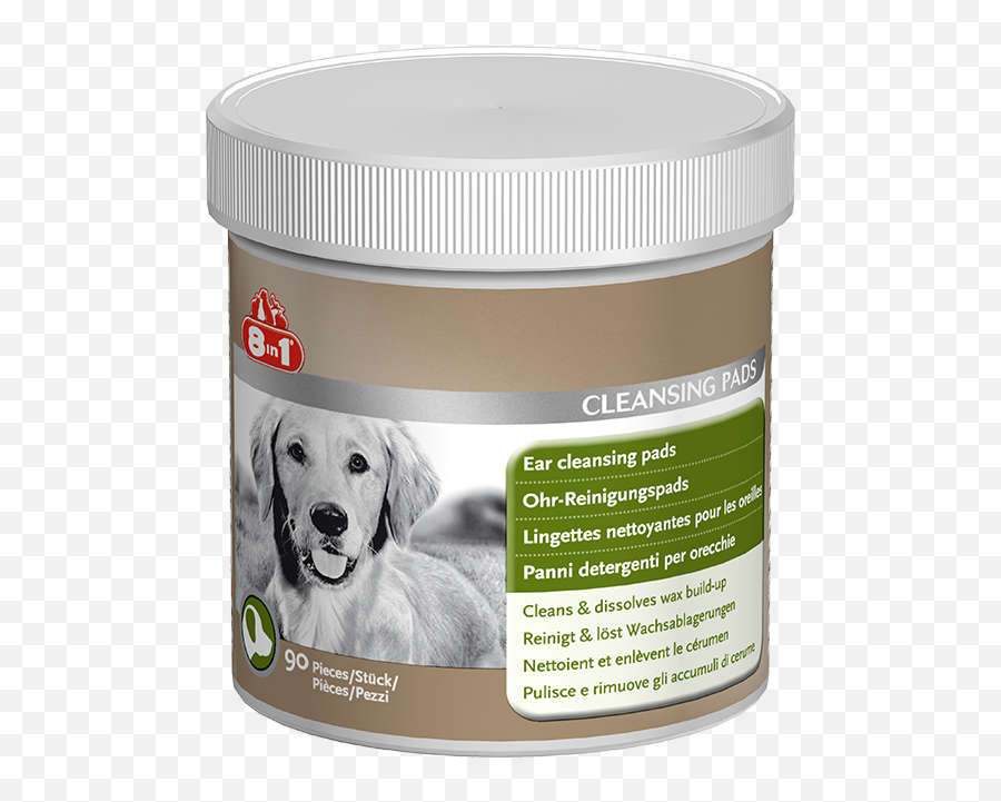 8in1 Ear Cleansing Pads - Ear Cleaning Pads For Dogs Png,Dog Ears Png