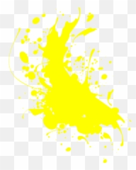Paint Clip Art - vector clip art online Black And Yellow Splash png
