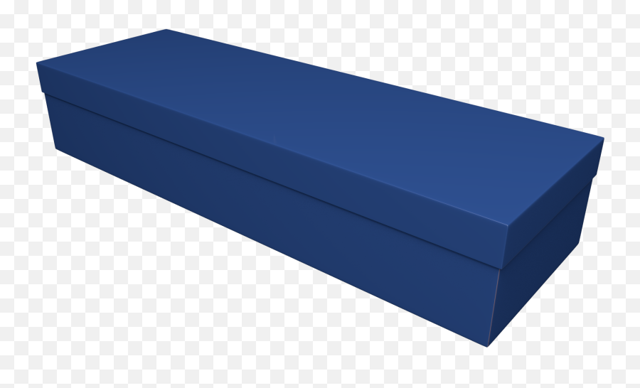 Royal Blue Cardboard Coffin Casket - Price Reduced Compare The Coffin Box Png,Casket Png