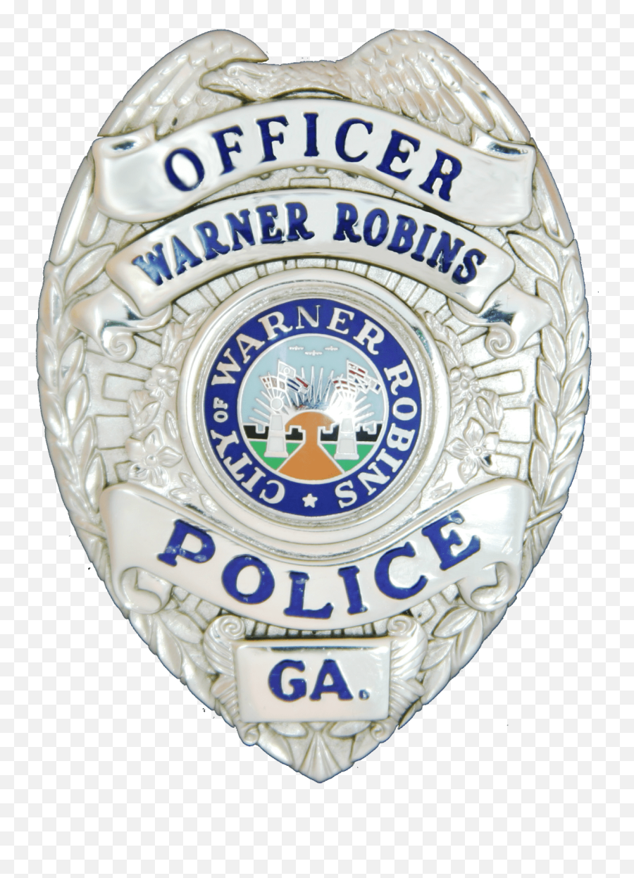 Warner Robins Police Badge Transparent - Emblem Png,Police Badge Transparent