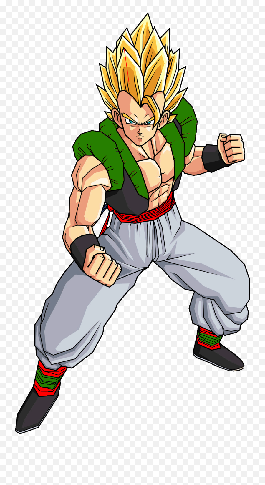 Dragon Ball Gt Baby Gogeta Clipart - Dragon Ball Gogeta Ssj2 Png,Gogeta Png