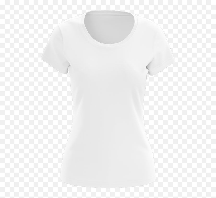 Download Blank Womens T Shirt - Active Shirt Png,Blank White T Shirt Png