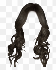 Download Free Png Black Hair - Long