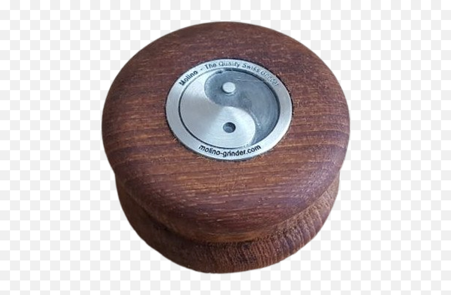 Wooden Grinder - Herb Grinder Png,Yin Yang Logo