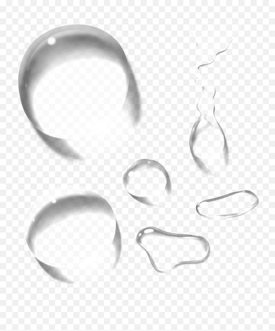 Solid White Water Drop Cartoon Transparent - Portable Bubble Png,Water Drop Transparent