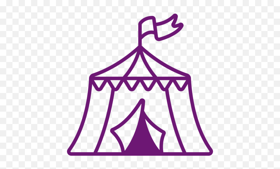 Icon Circus Tent Stroke - Transparent Png U0026 Svg Vector File Iconos De Un Circo,Carnival Tent Png