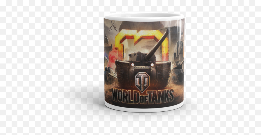 World Of Tanks 10th Anniversary Third Act Mug - World Of Tanks Png,World Of Tanks Logo