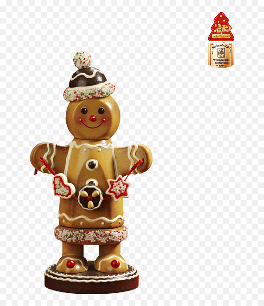 Download Holzknoddl Gingerbread Man - Gingerbread Man Gingerbread Nutcrackers Png,Gingerbread Png