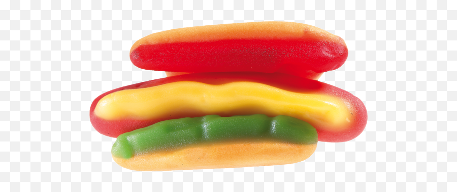Hot Dog - Efrutti Hot Dog Full Size Png Download Seekpng Trolli Hot Dog,Hot Dog Png