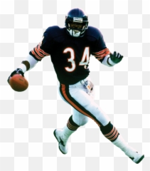 Chicago Bears Player Transparent Png - Happy Birthday Walter Payton,Chicago Bears Png