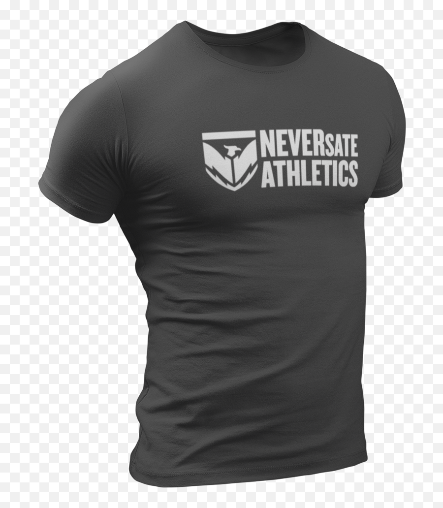 Neversate Shield Logo T - Active Shirt Png,Sheild Logo