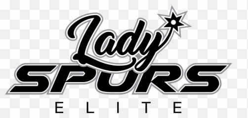 Lady Spurs Elite Basketball Apex - Calligraphy png