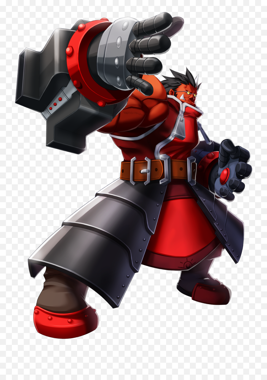 Blitzcrank Png - Deleted Blitzcrank As Iron Tager Tager Blazblue Chrono Phantasma,Blazblue Logo