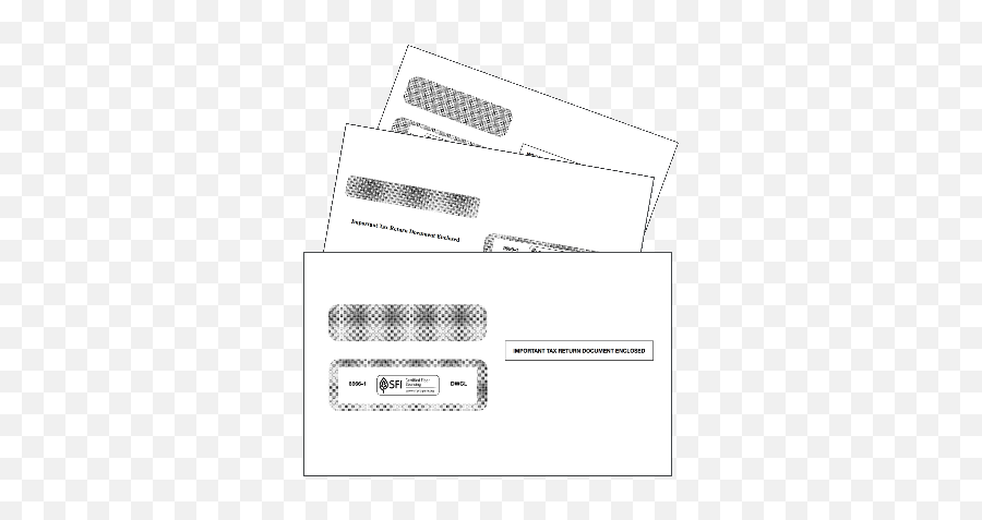 W2 Envelopes For All Forms - Zbpformscom W2 Mail Envelope Png,Envelope Png