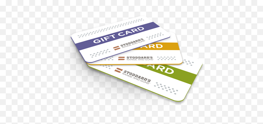 Gift Cards - Stoddardu0027s Range And Guns Horizontal Png,Gift Cards Png