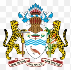 Coat Of Arms Guyana - Coat Of Arms Guyana Png,Guyana Flag Png