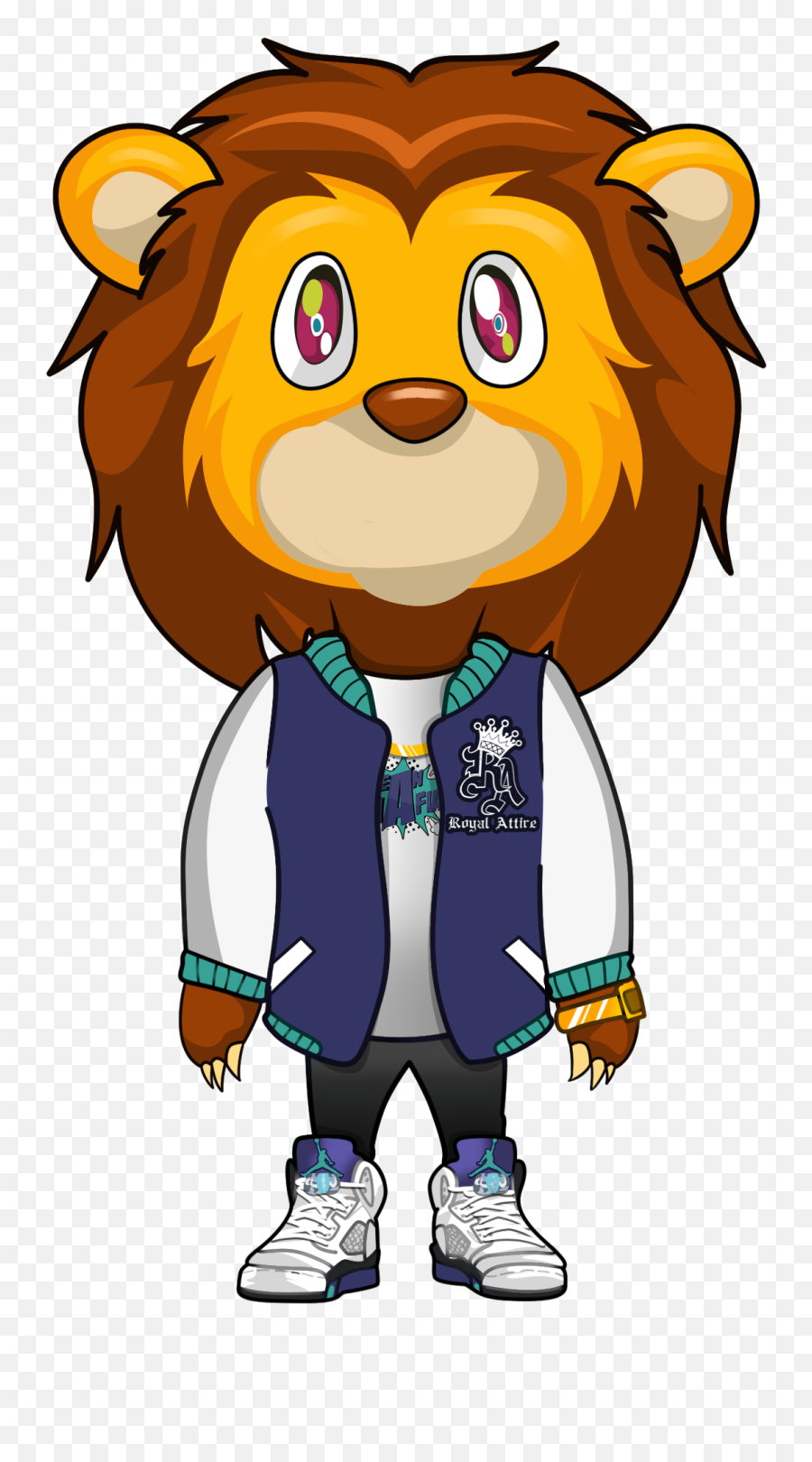 Image Of Yeezy Lion Hoody Clipart - Full Size Clipart Happy Png,Yeezys Png