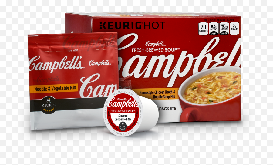 Campbellu0027s Soup K - Cups Are Here Since Cans Arenu0027t Easy Breakfast Cereal Png,Campbells Soup Logo