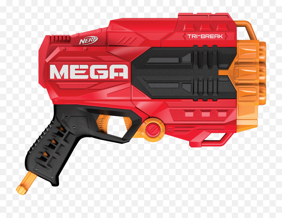 Download Toy Gun Png - Nerf Mega Tri Break,Squirt Gun Png
