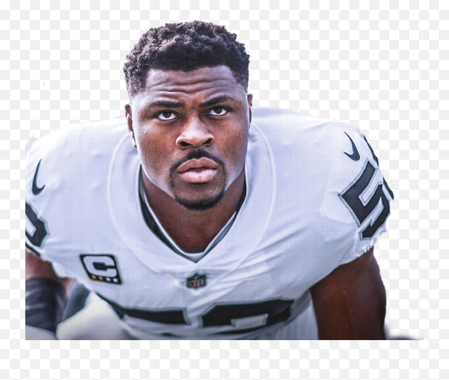 Khalil Mack Free Png Image - Khalil Mack Raiders Png,Khalil Mack Png