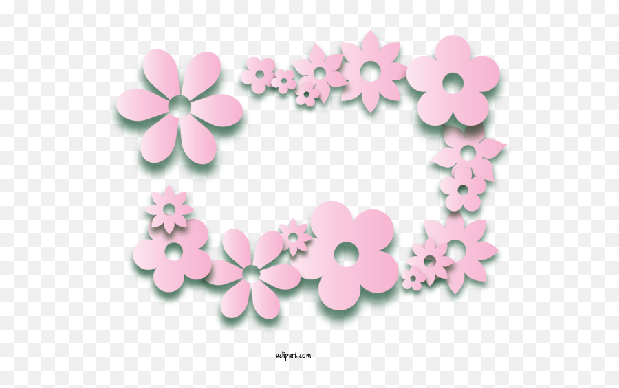 Nature Floral Design 01wh Pattern For - Girly Png,Flower Pattern Transparent
