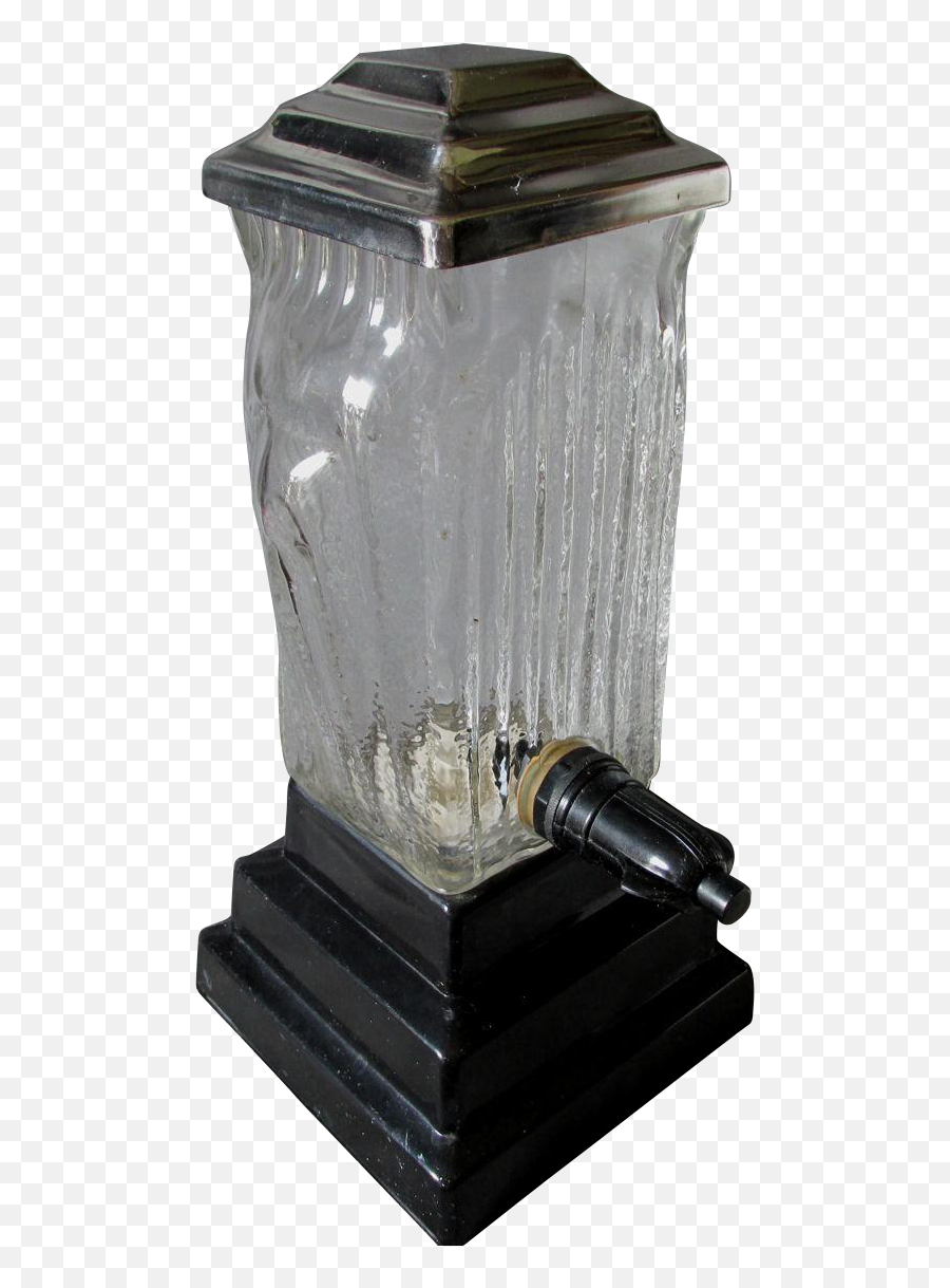 Neat 1920s Art Deco Drink Dispenser - Cylinder Png,Fountain Drink Png