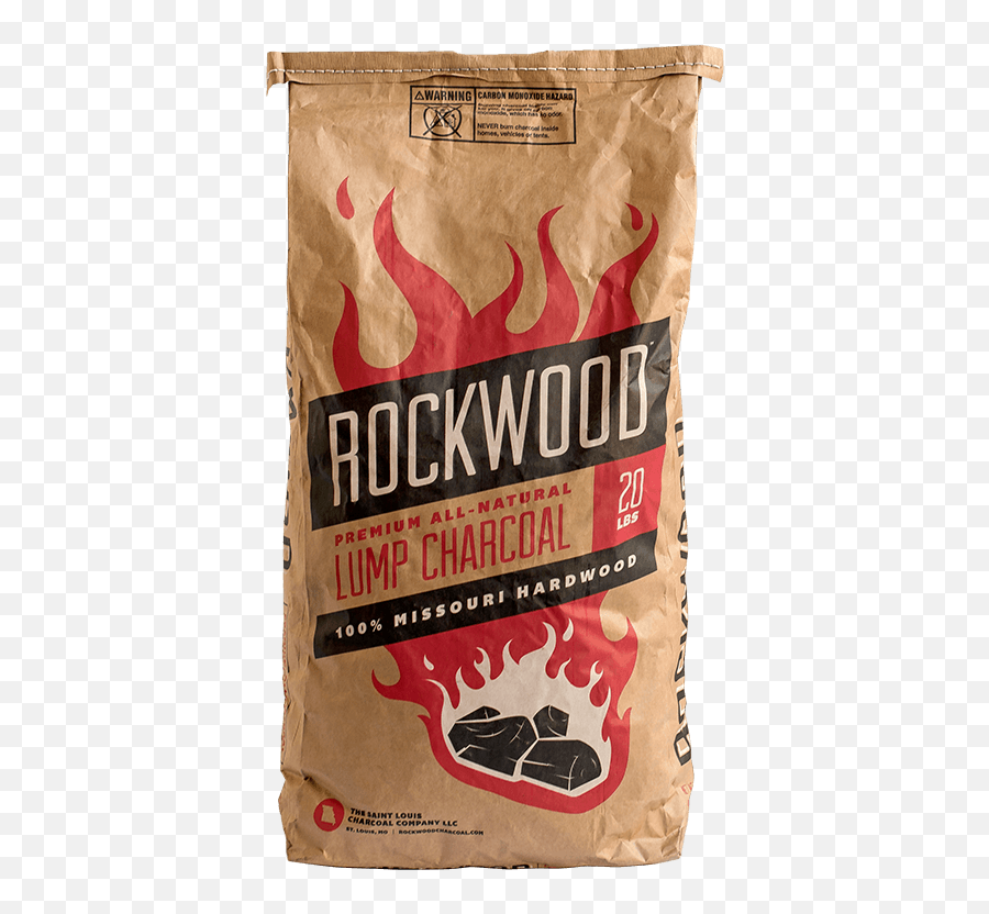 Rockwood All Natural Lump Charcoal 20 Pound Bag - Rockwood Charcoal Png,Charcoal Png