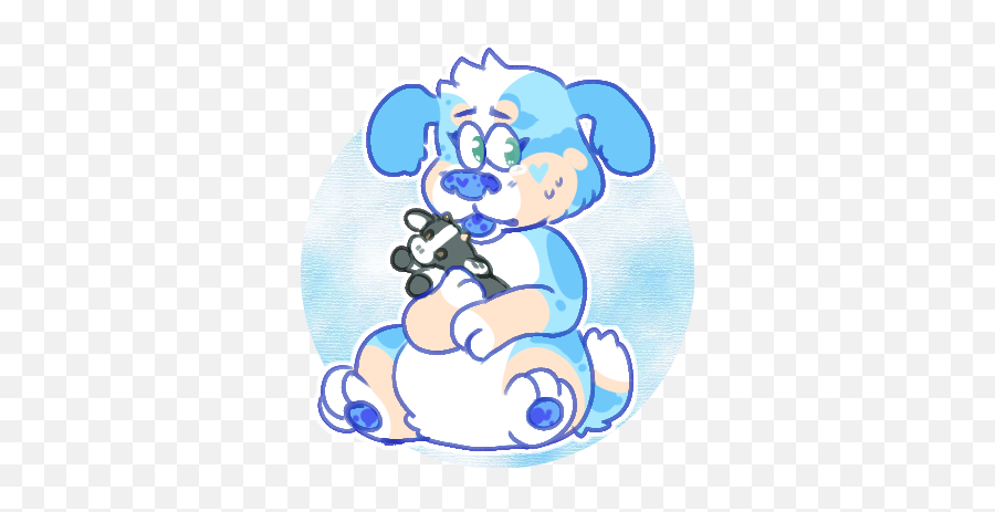 Download My Blues Clues Oc Baby Blue Puppy Sheu0027s Shy And - Clues Oc Png,Blues Clues Png