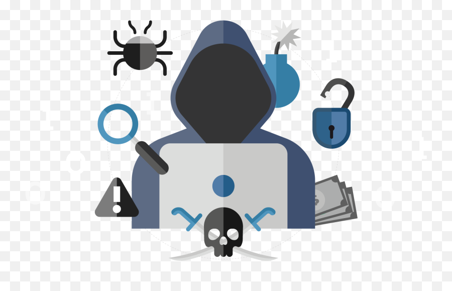 Cyber Threats Icon Transparent Clipart - Cyber Security Png Icon,Threats Icon