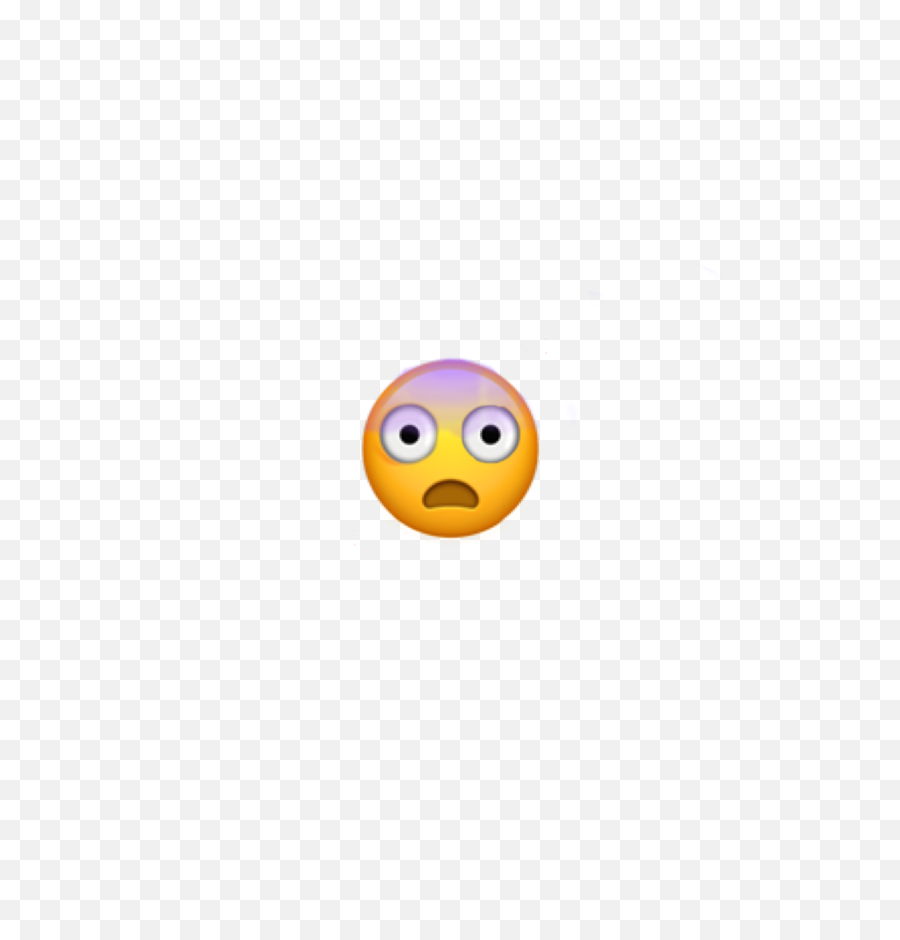 Ohno Oh No Uh Uhoh Yikes Scared Emoji Purple Worried - Smiley Png,Scared Emoji Png