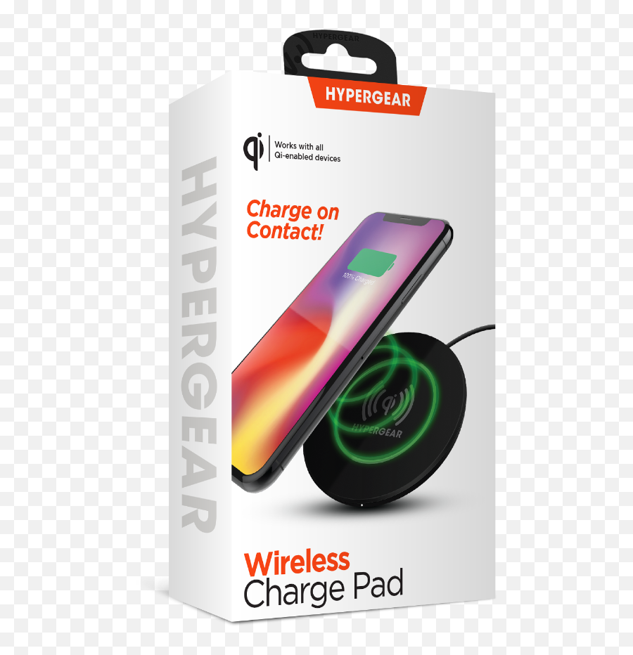 Hypergear Qi Wireless Charge Pad - Hypergear Wireless Charging Pad Png,Verizon Nokia Lumia Icon Black