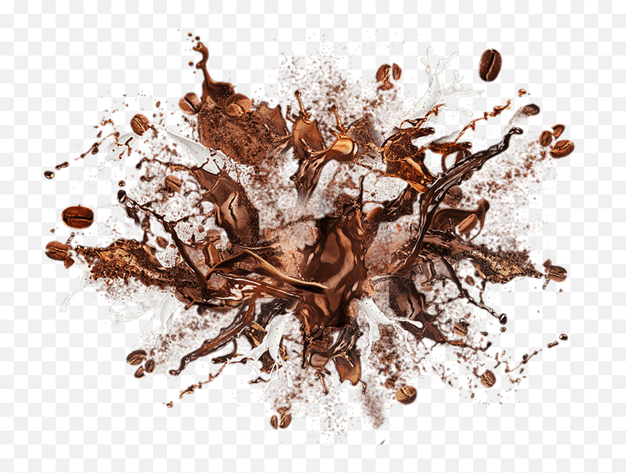 Coffee Png Chocolate Splash
