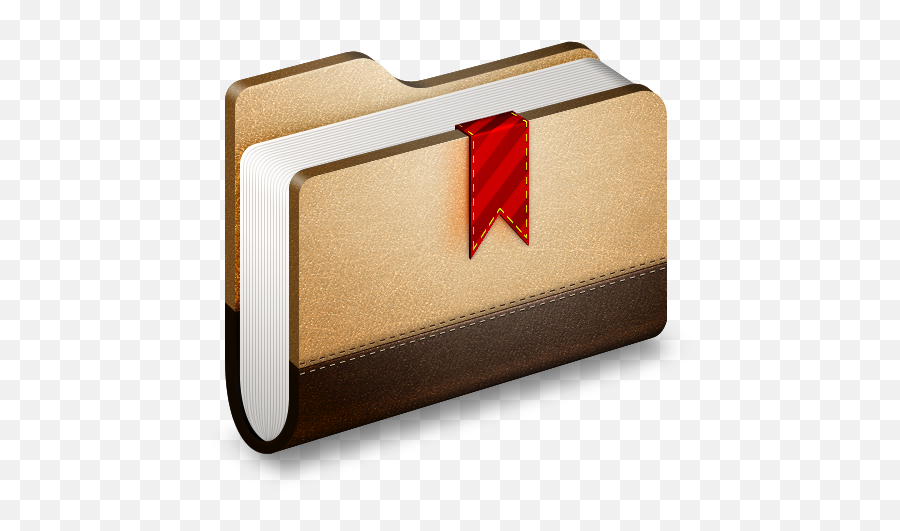 Brown Bookmark Folder Bin Alumin - Carte De Cântri Png,Windows Folder Icon Person