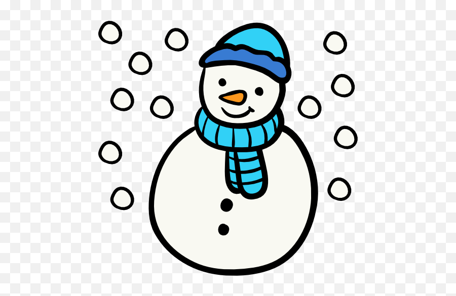 Snowman Free Icon - Snowman 512x512 Png Clipart Download Dot,Snowman Icon
