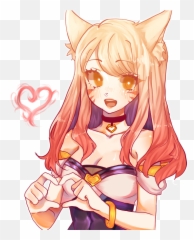 Fei Commissions R Openu203cu203c Twitter I Found A Anime - Kda Ahri Cute Fanart png