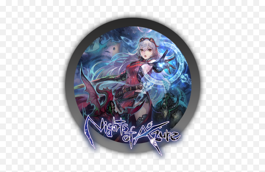 Nights Of Azure - Sony Playstation Ps4 Anime Action Rpg Nights Of Azure Icon Png,Firefox Icon Anime