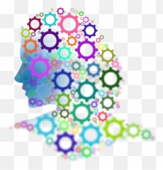 Download Free Png Blue Blur Prismatic Female Gear Head - Portable Network Graphics