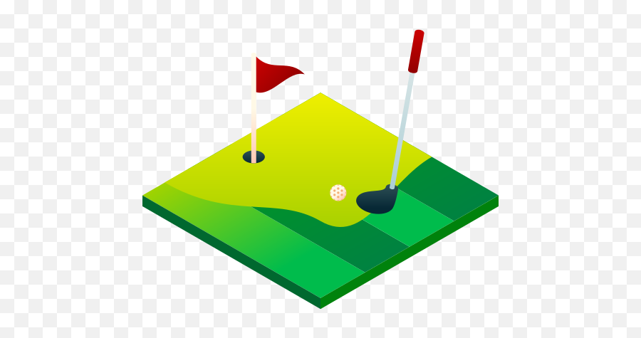 Golf Sport Free Icon Of Isometric - Best Hobby Golf Course Isometric Png,Pga Icon