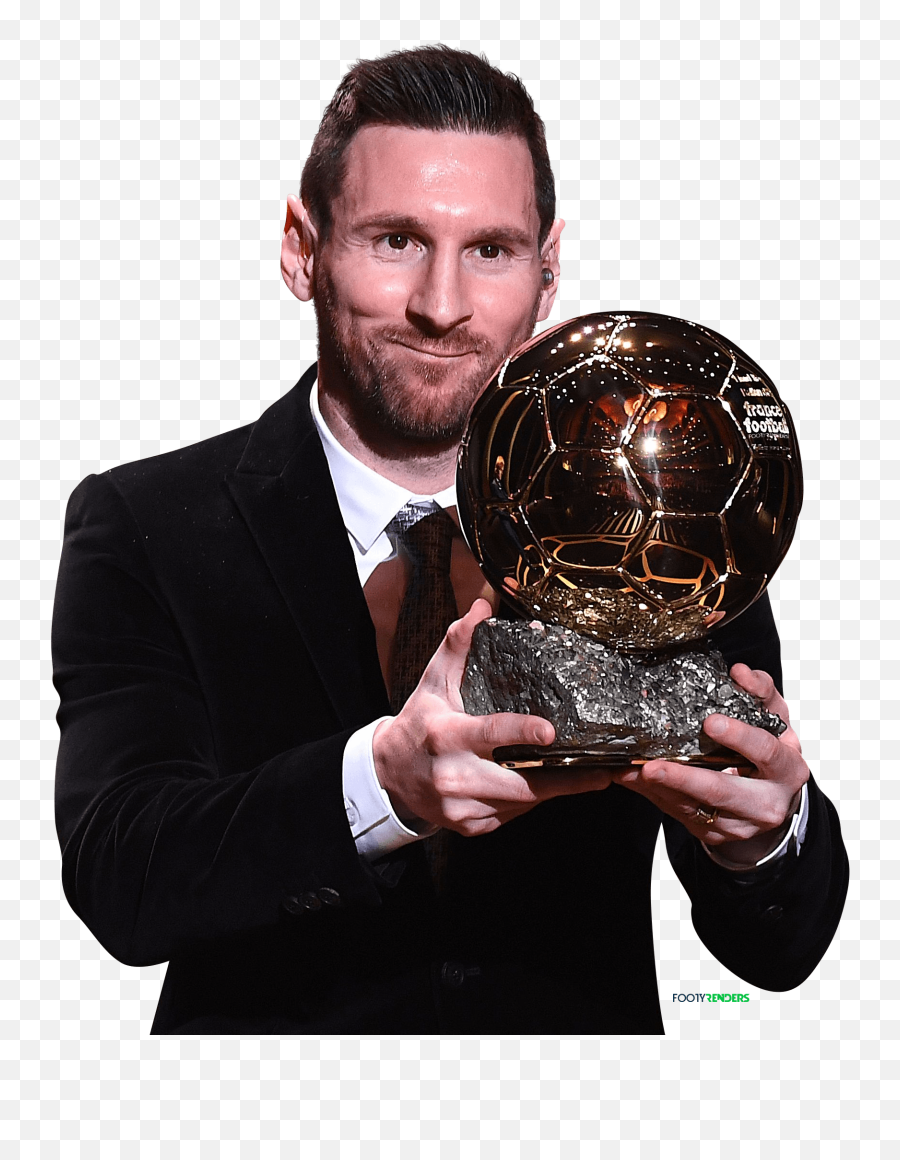 Lionel Messi Ballon Du0027or 2019 Football Render - 62491 Leo Messi Ballon D Or 2019 Png,Ballon Png