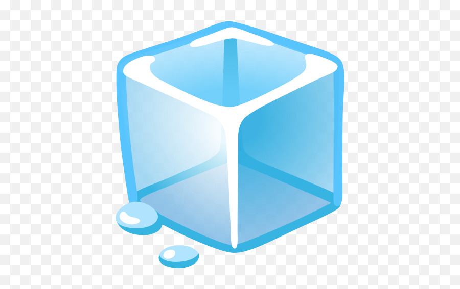 Ice Emoji - Cubitos De Hielo Emoji Png,Ice Cubes Icon