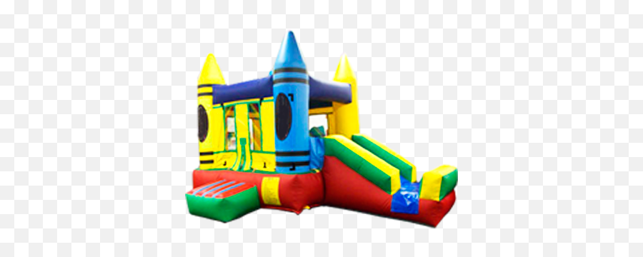 Crayon Slide Combo U2013 Bounce House U0026 Party Rentals Bouncers - Inflatable Png,Bounce House Icon