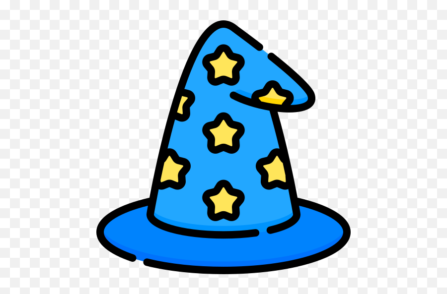 Wizard Hat - Free Halloween Icons Wizard Hat Icon Png,Witch Hat Icon