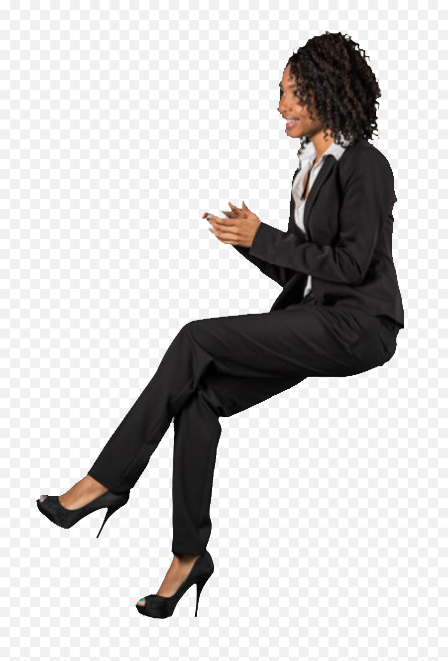 Person Sitting Silhouette Png - Cut Out People Sitting,People Sitting Png