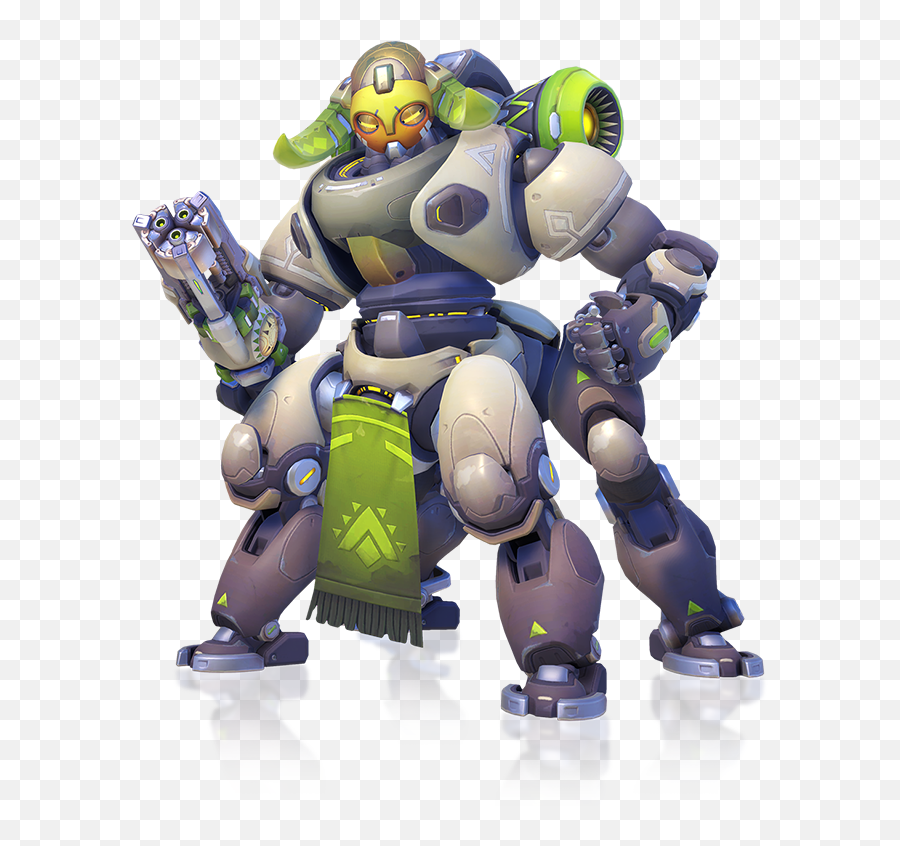 Orisa Happy Transparent Png Clipart - All Female Overwatch Heroes,Orisa Transparent