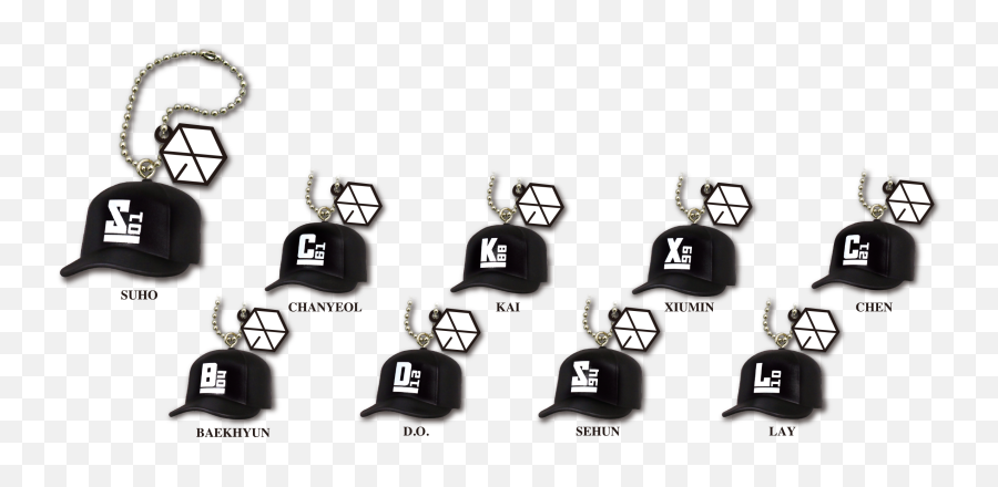 Exo Gacha Miniature Cap Collection Will Be Released - Exo Png,Baekhyun Png