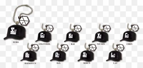 Exo Gacha Miniature Cap Collection Will Be Released - Exo Png,Baekhyun Png