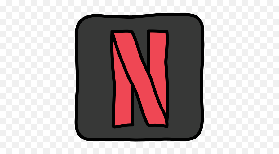 Netflix Desktop App Icon In Doodle Style - Netflix Doodle Png,Netflix Icon Image