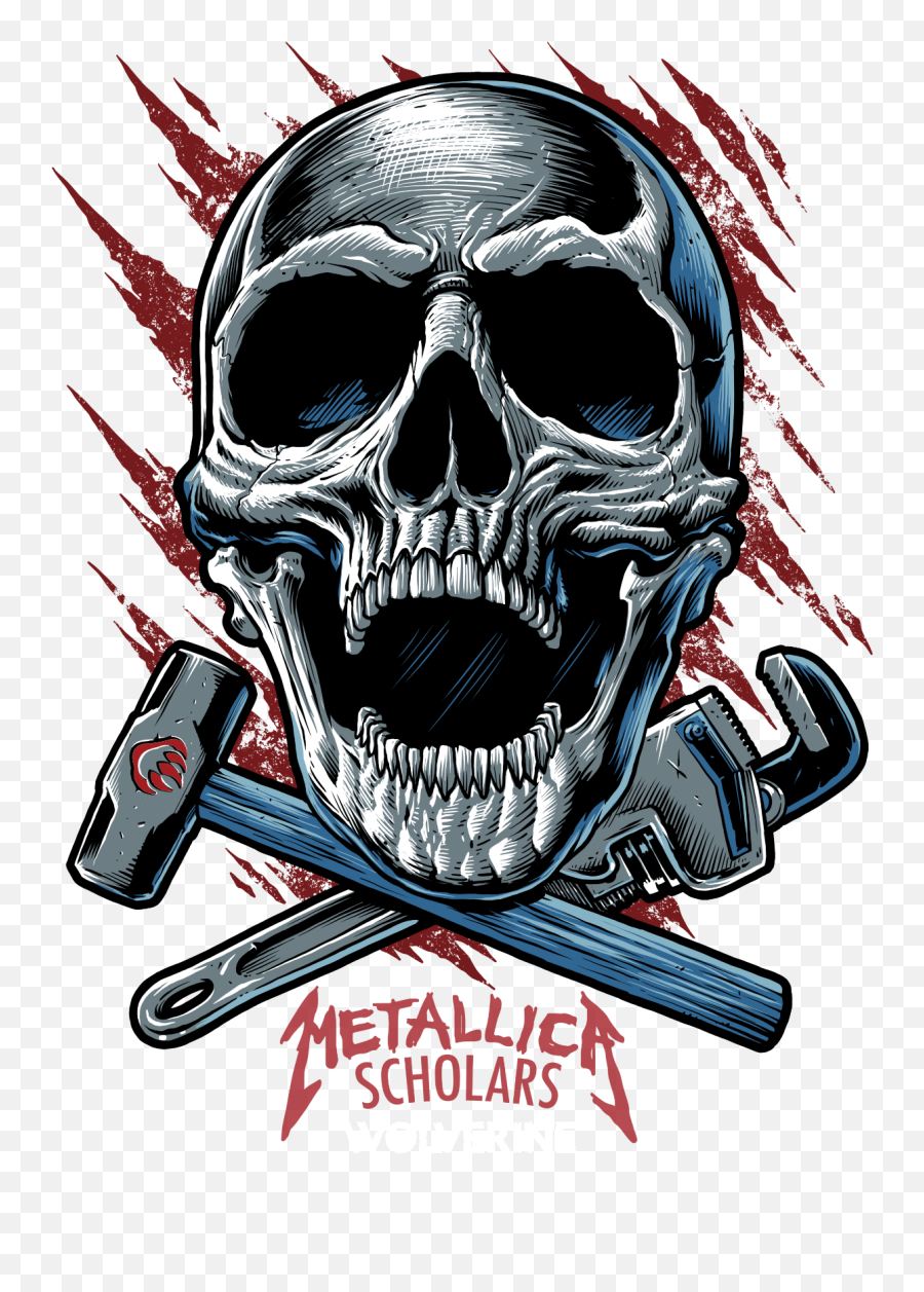 Wolverine X Metallica Scholars Collaboration - Scary Png,Metallica Icon Hd