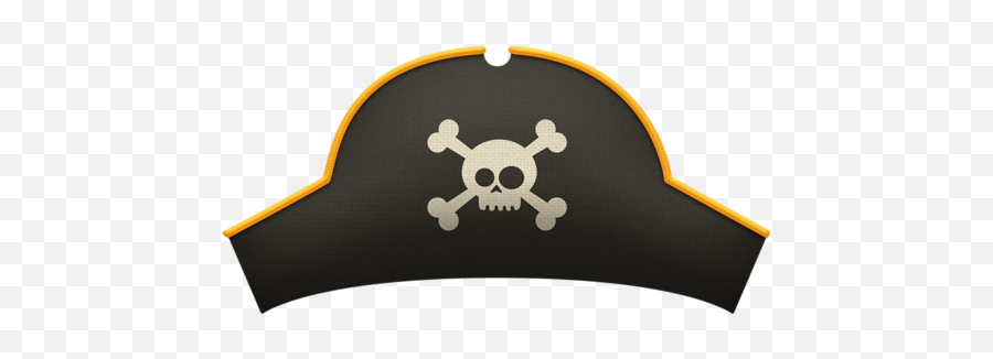Pirate Hat Clipart Transparent Png - Transparent Background Pirate Hat Png,Pirate Hat Transparent